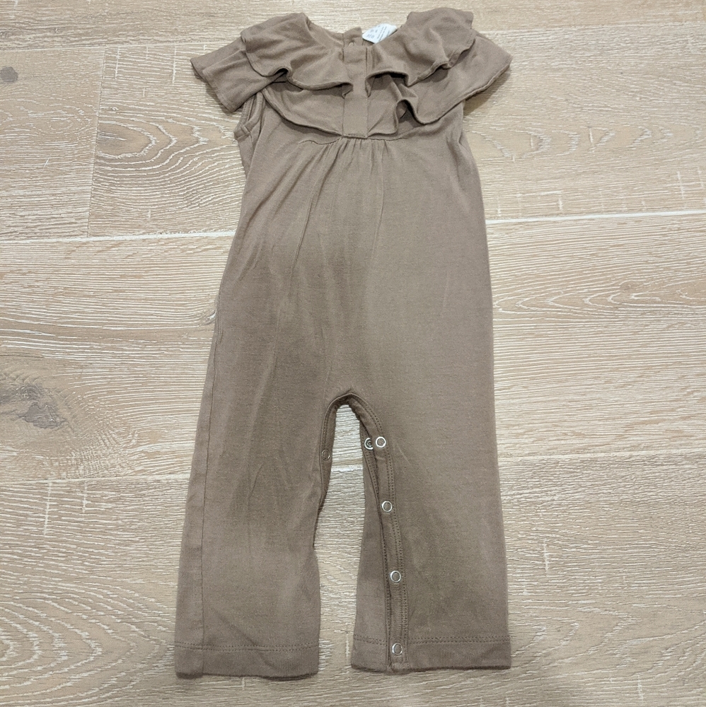 Kate Quinn Bamboo Ruffle Neck Jumpsuit